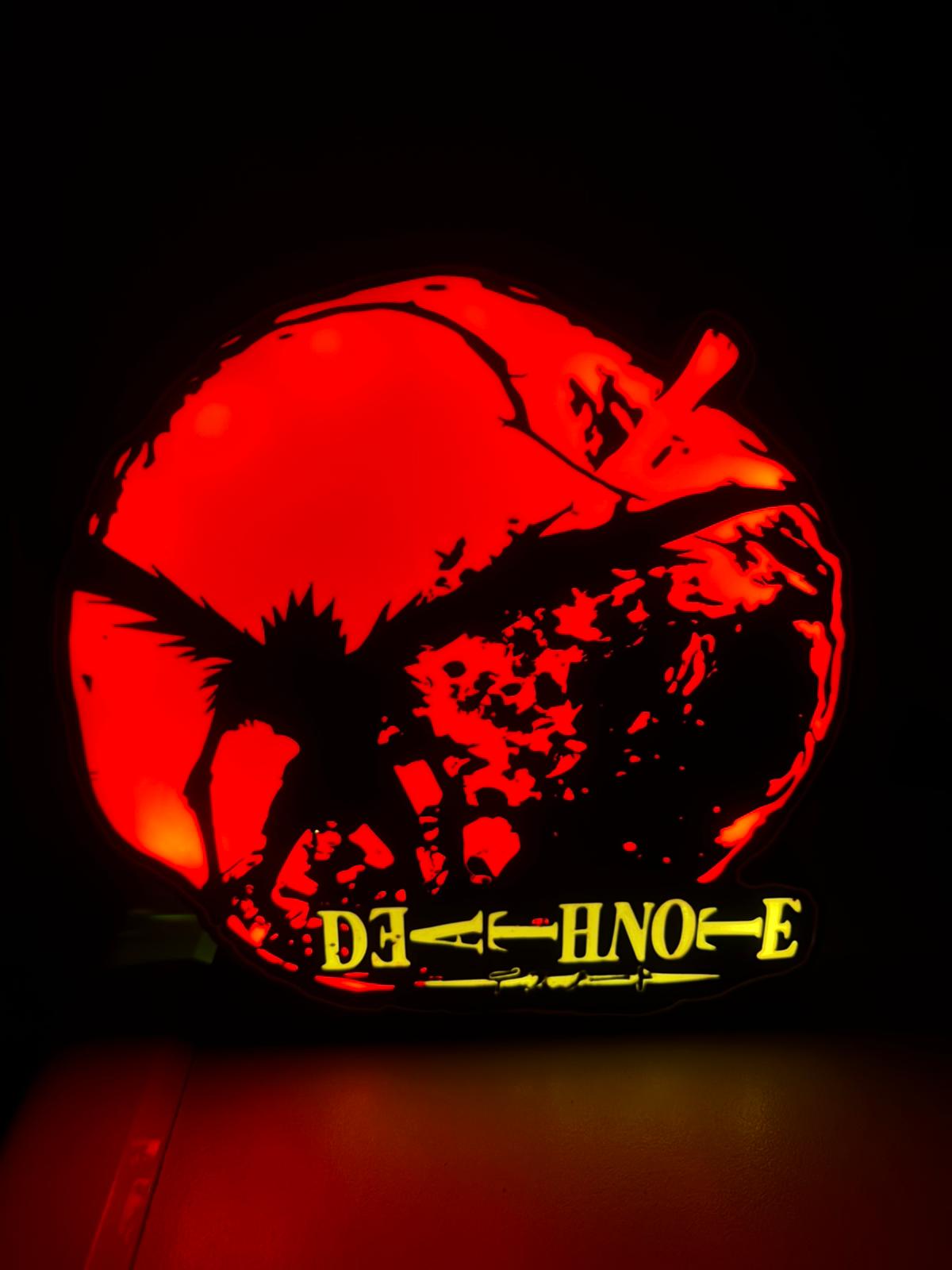 Death Note Lightbox – Limited Edition RGB LED